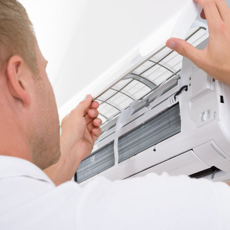 Heat pump replacement service